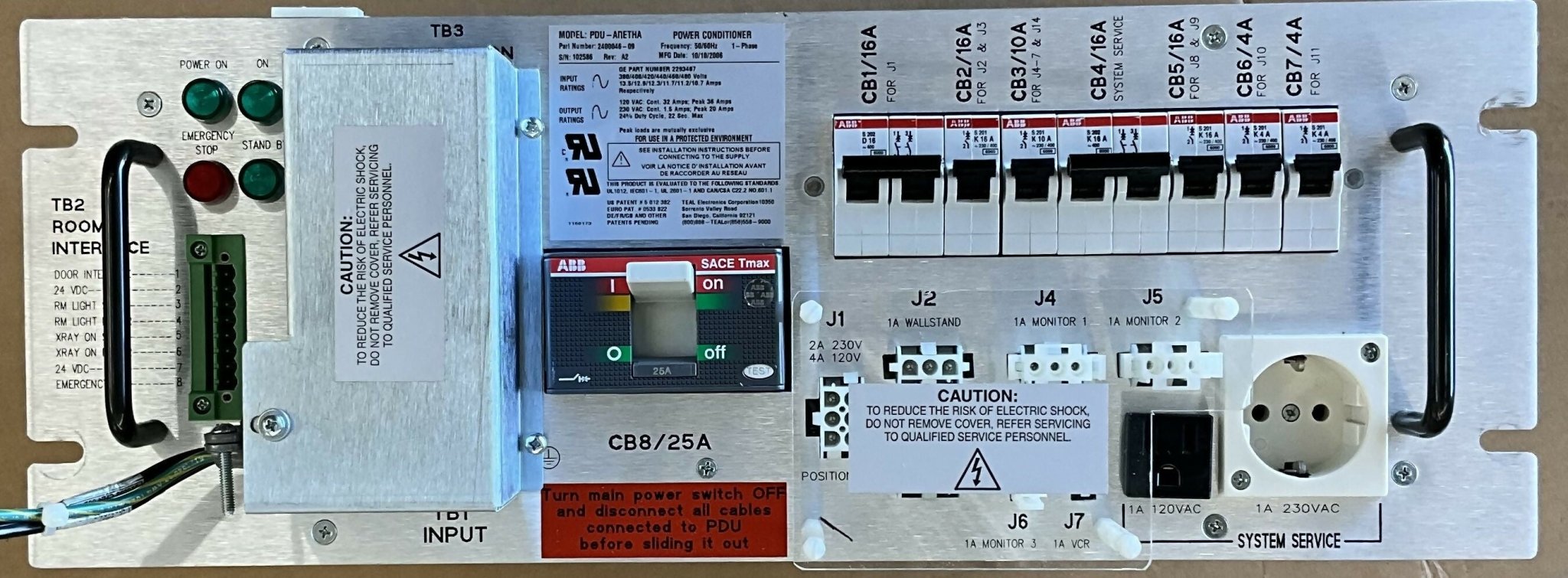 PDU MODULE (2400046-09/2293487) GE/ARETHA