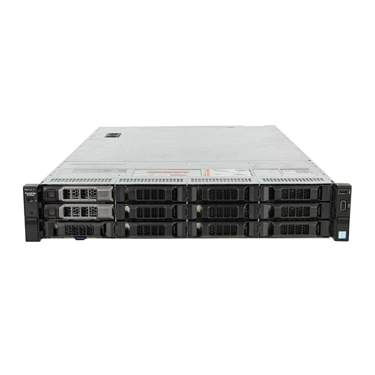 Dell PowerEdge R730XD 12-bay Server 2x E5-2690 V4 = 28 Cores H730 256GB RAM 2x 6TB SAS