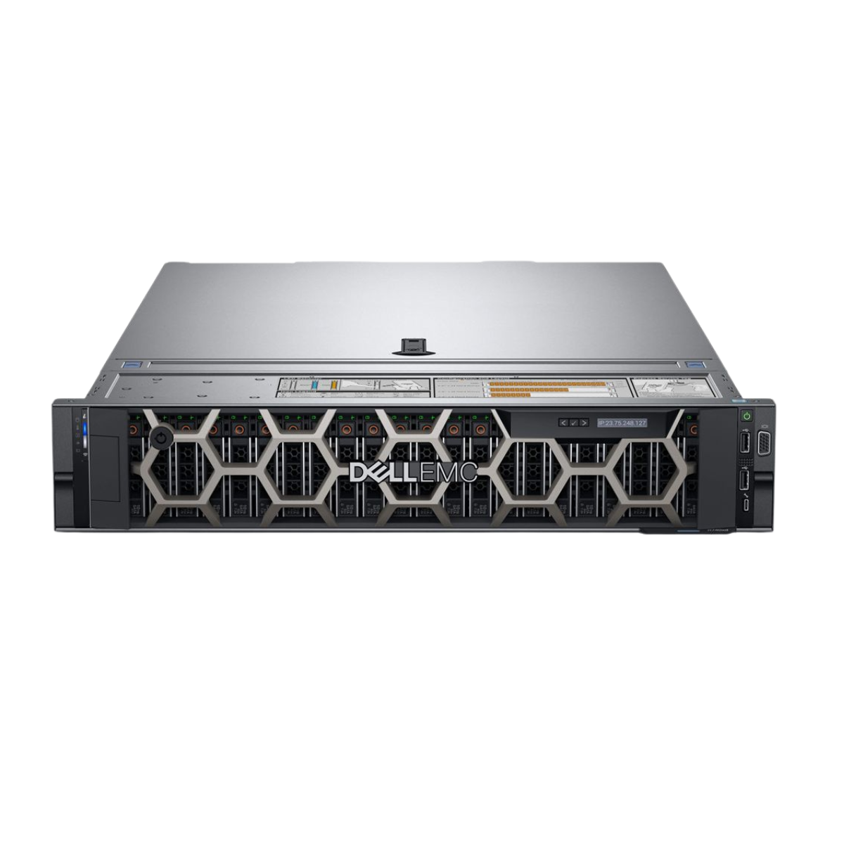 Dell PowerEdge R740 16-bay Server 2x Silver 4116 = 24 Cores 64GB RAM H730P 2x 480GB SSD