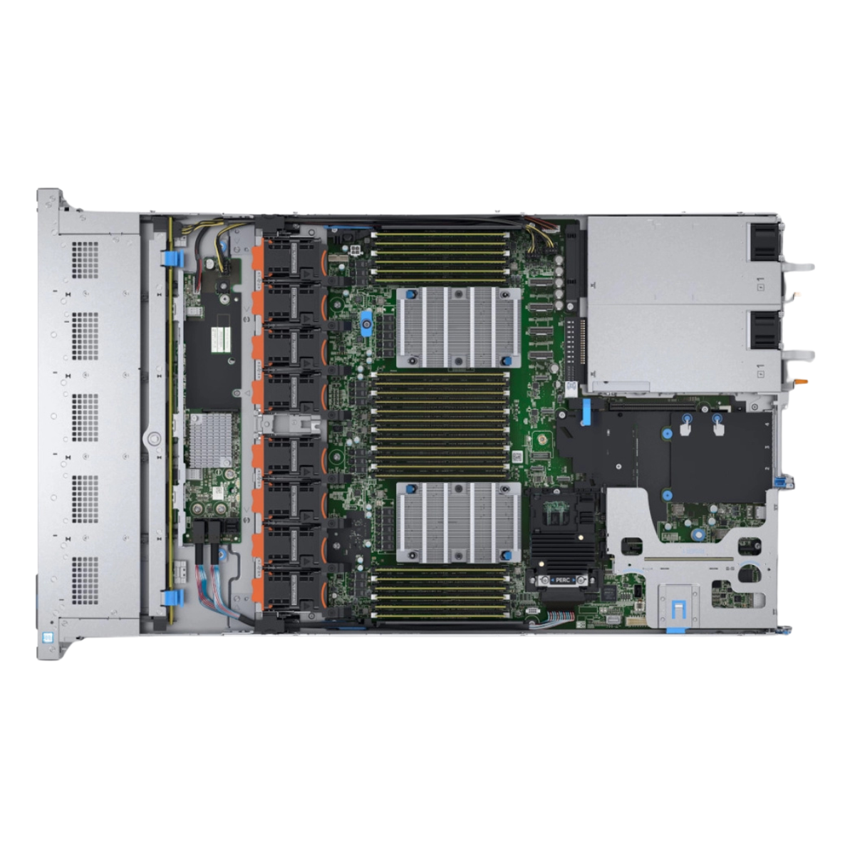 Dell PowerEdge R640 10-bay Server 2x Silver 4116 = 24 Cores H730P 128GB RAM 4x 1TB SSD