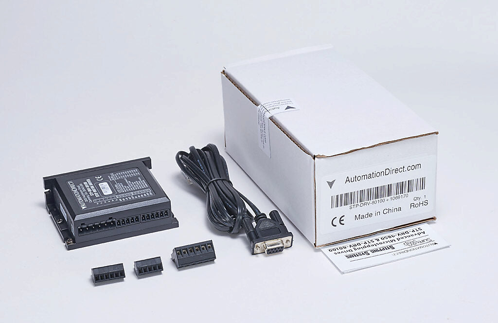 STP-DRV-80100 | Automation Direct SureStep 10A Open Loop Stepper Drive 24–80 VDC
