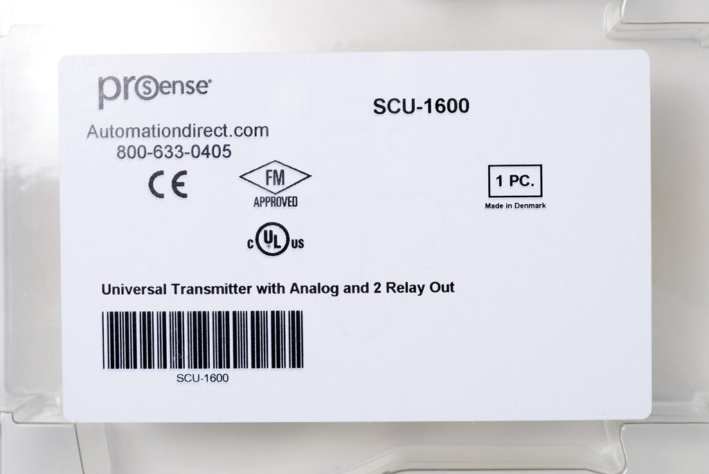 SCU-1600 | Automation Direct ProSense Isolated Universal Signal Conditioner