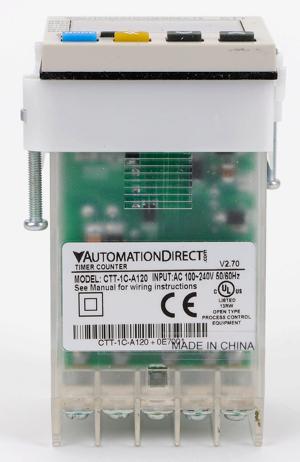 CTT-1C-A120 | Automation Direct Multi-Function Digital Counter Timer Tachometer