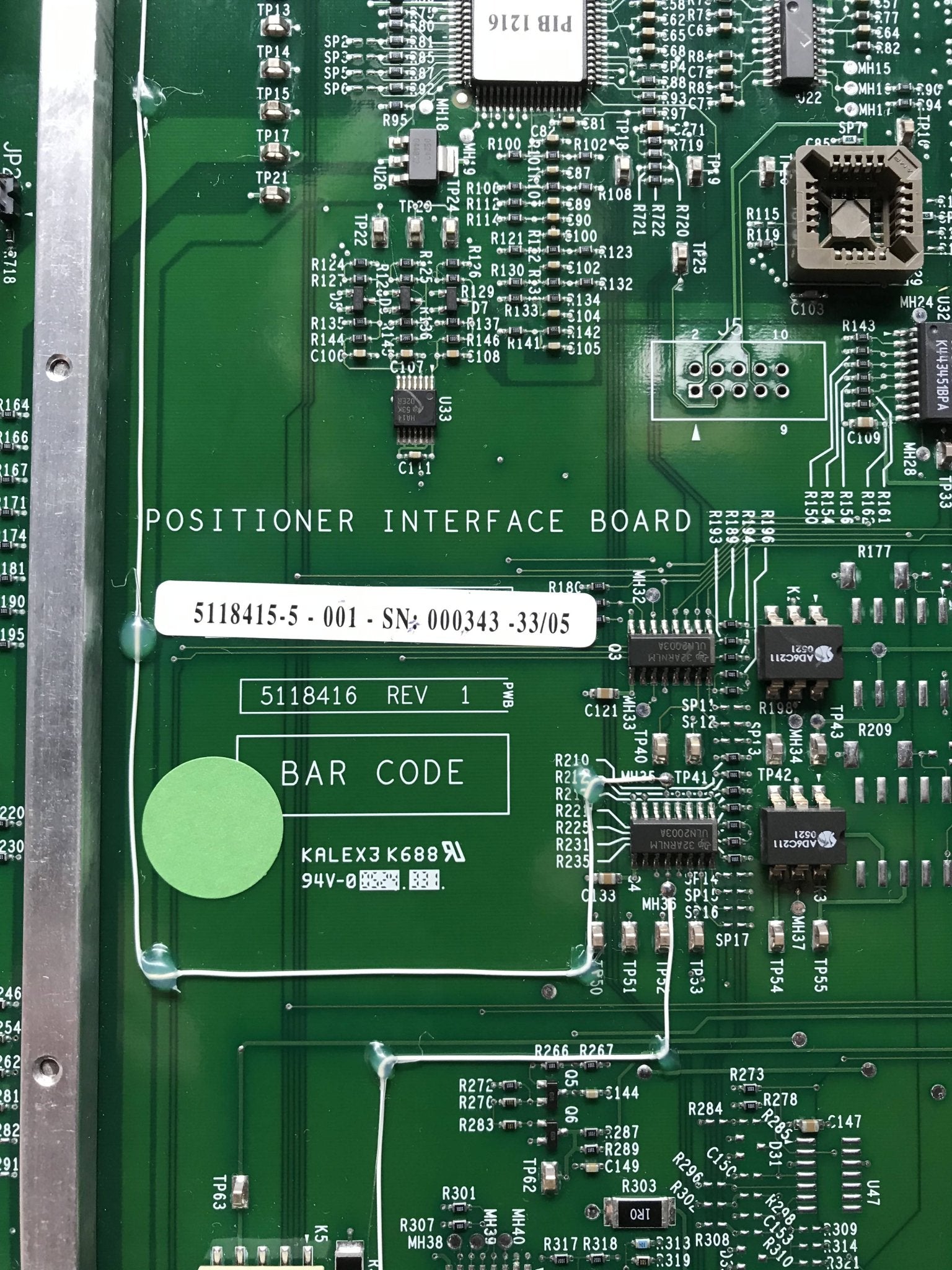 Positioner Interface Board (5118415-5) GE