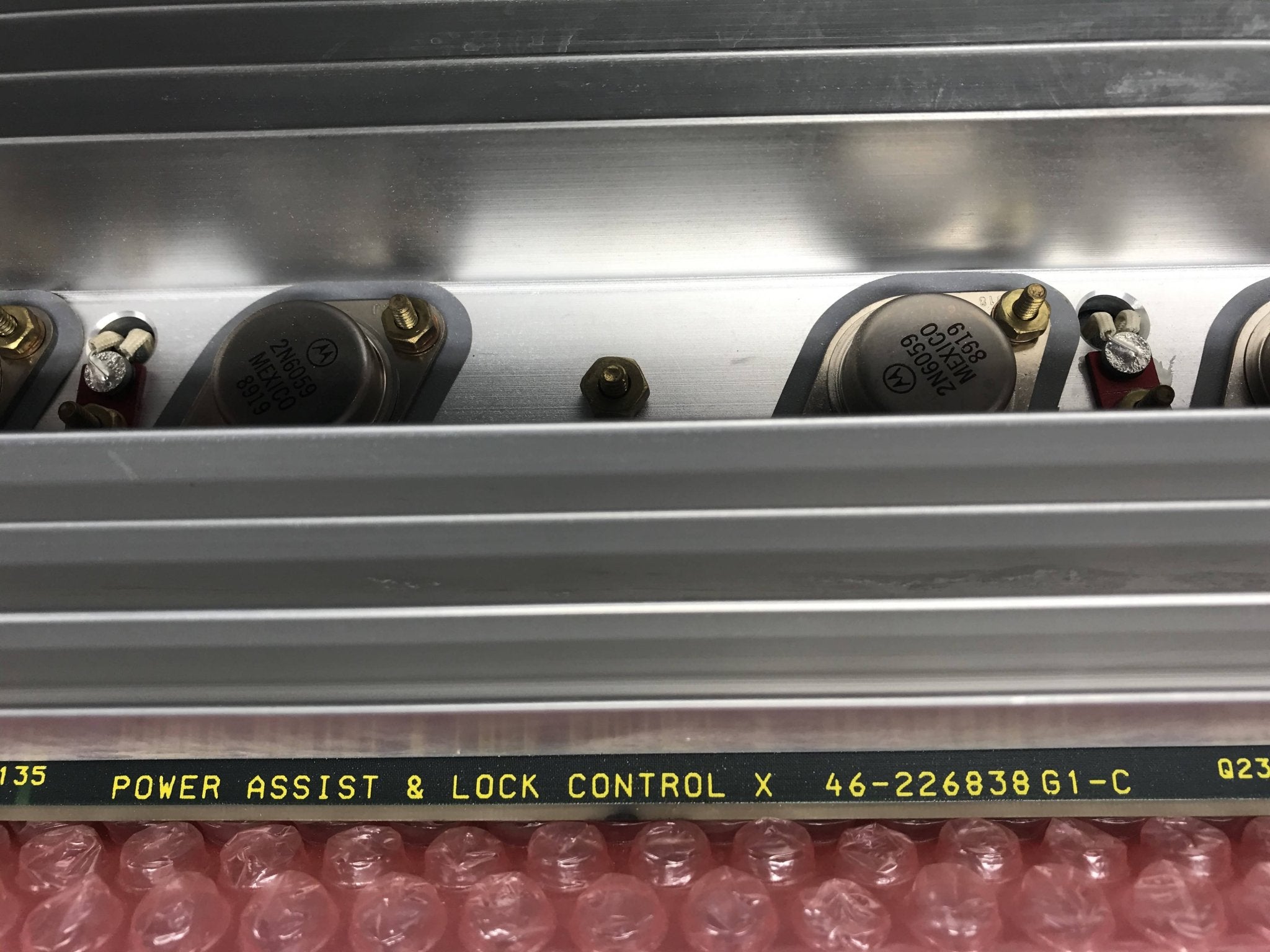 Power Assist & Lock Control (46-226838 G1-C) GE Advantx