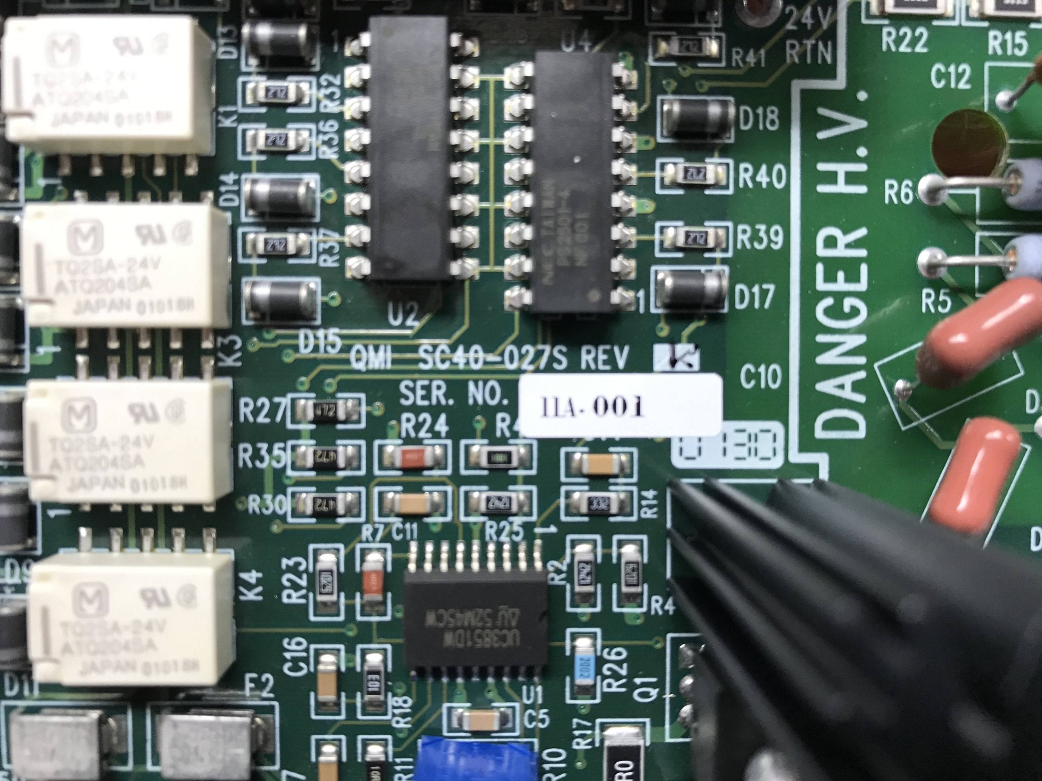 Power Supply Interface (SC40-027S Rev K) Quantum