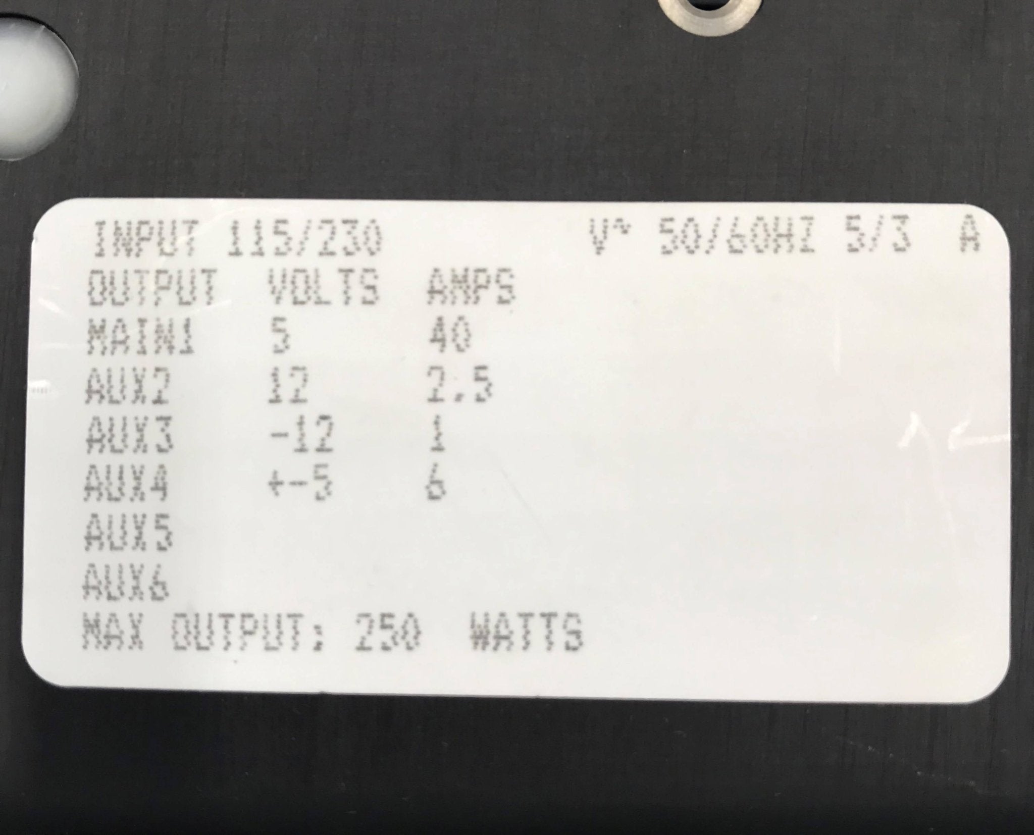 Power Supply (QP3A1CDEV/332424-01) Philips