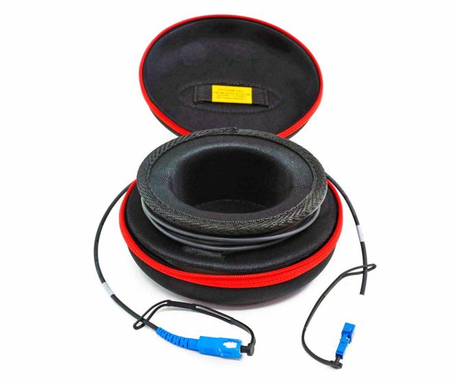 Pulse Box #1 Single Mode OS2 100 Meters SC/UPC to ST/UPC (Launch Cable)