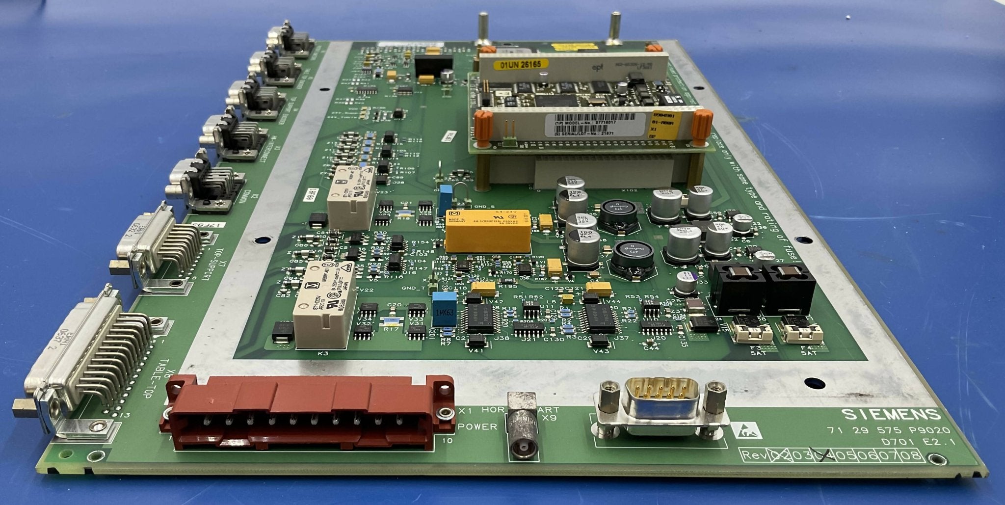 PT-Horizontal Board D701/D2 (08904901/07129575/10596196) Siemens