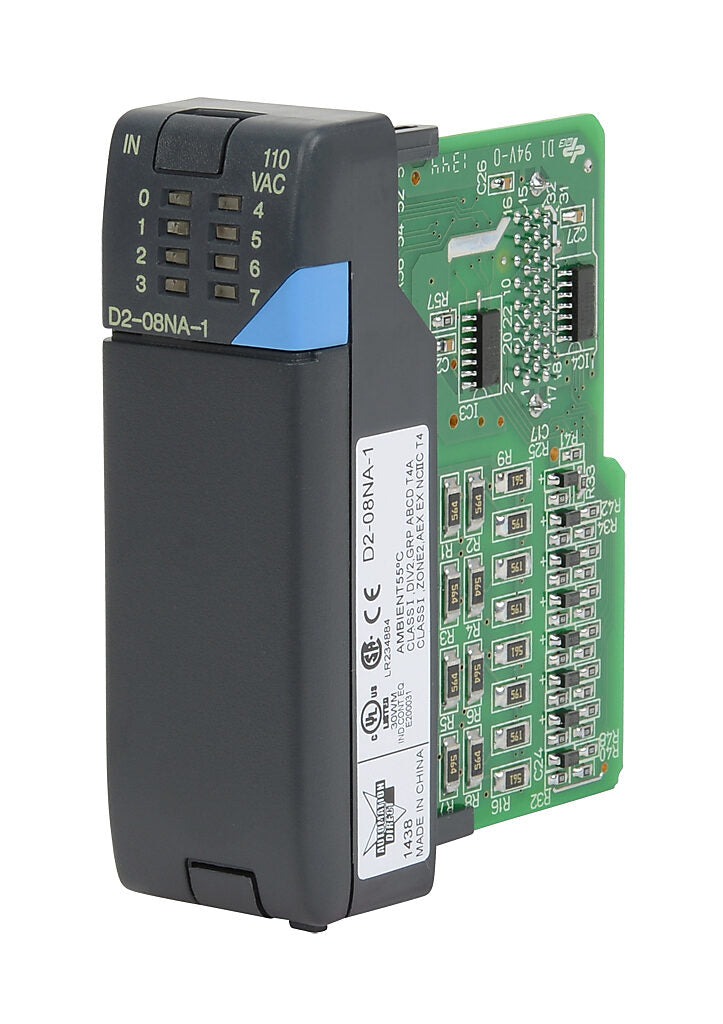 AutomationDirect D2-08NA-1 DL205 8-Point 120VAC Discrete Input Module