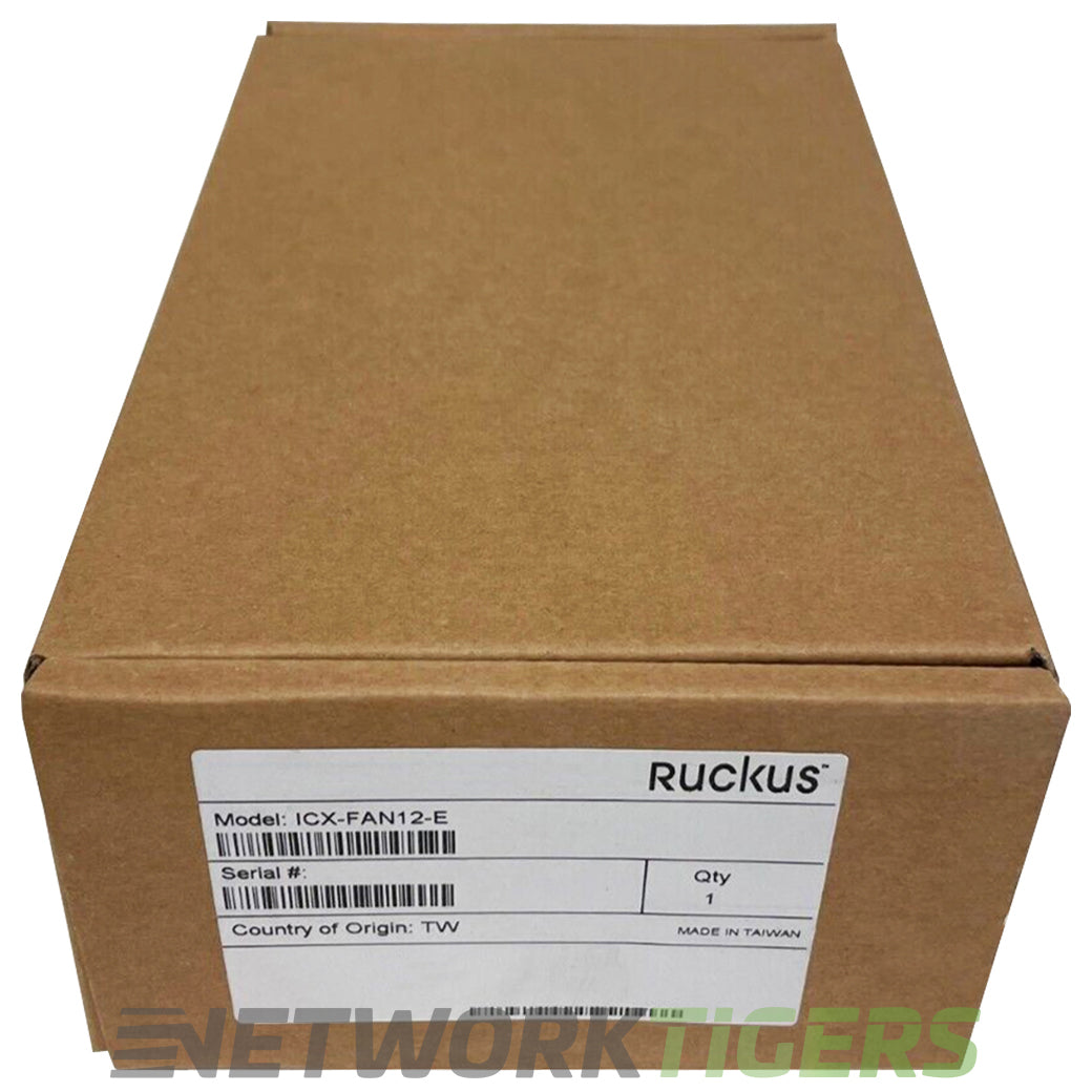 NEW Ruckus Brocade ICX-FAN12-I ICX 7650 Back-to-Front Airflow Switch Fan Module