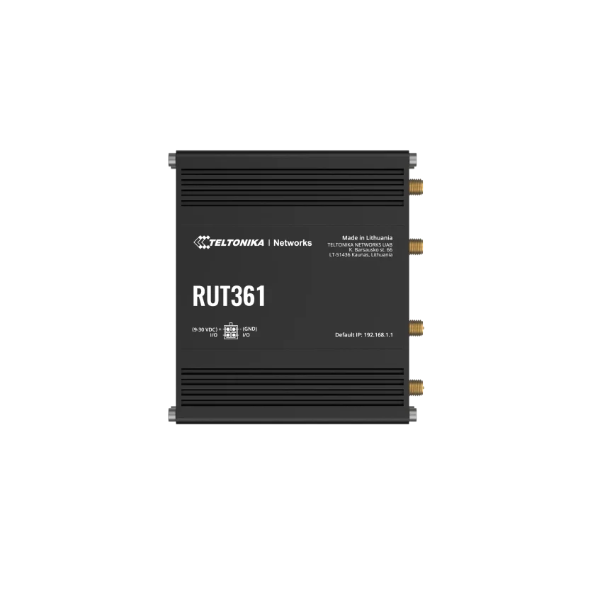 Teltonika RUT361 Industrial Cat 6 LTE Router (RUT361200800)