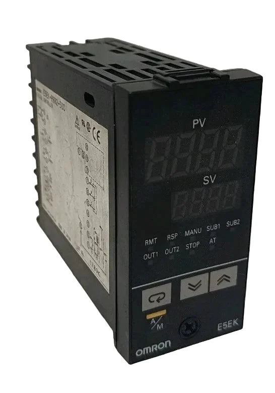 E5EK-PRR2-500 | Omron Digital Temperature Controller, 100–240 VAC, Position-Proportional