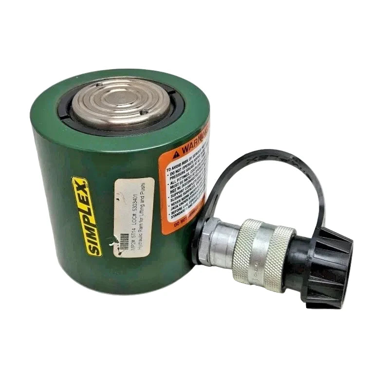 RLS201 | Simplex 20 Ton Low Profile Single Acting Hydraulic Cylinder 10,000 PSI