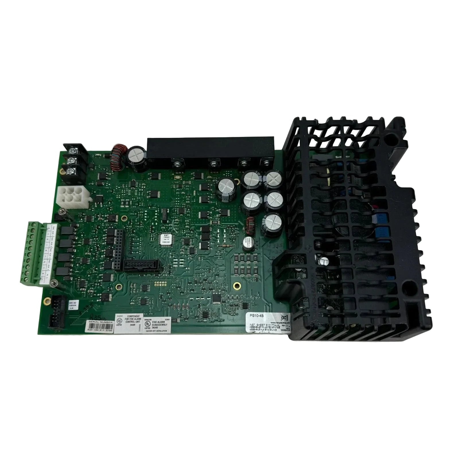 Edwards PS10-4B Regulated Power Supply Card for EST3 Fire Alarm Systems