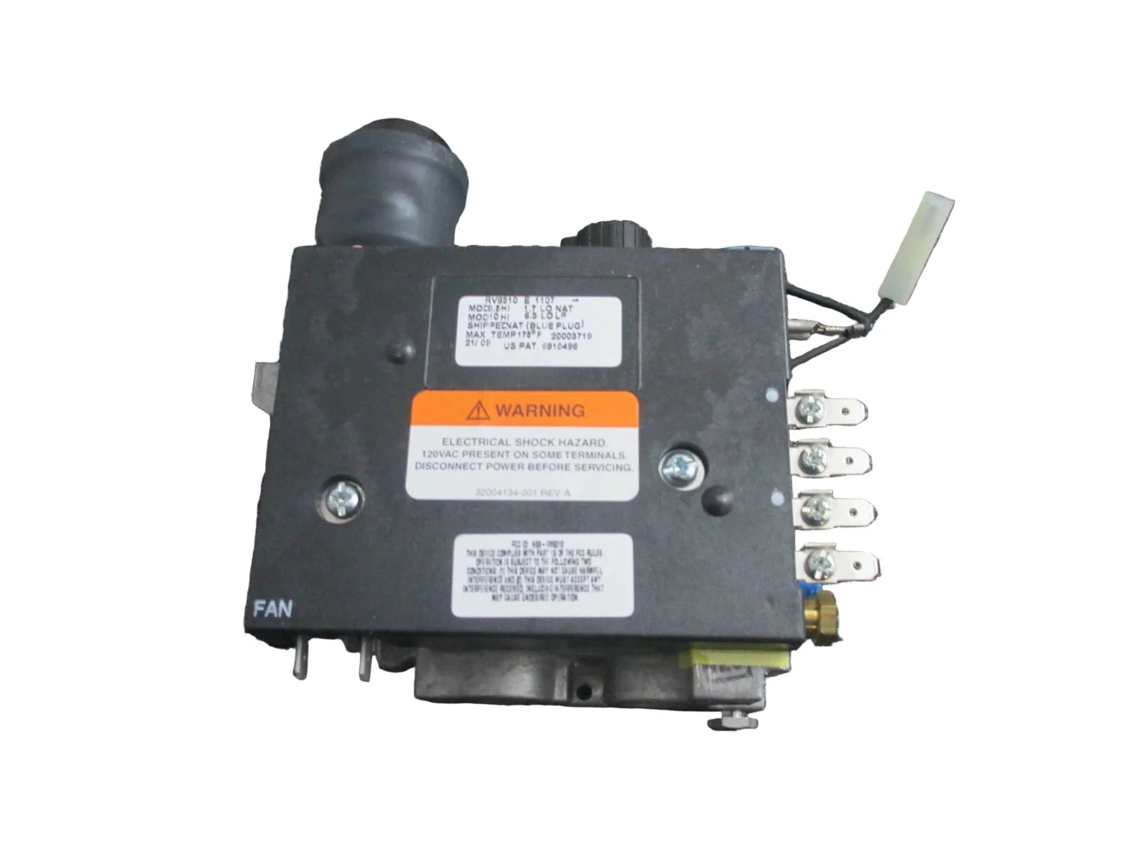 RV8310E1107 | Honeywell Combination Gas Valve for Natural Gas (110–240V, Industrial Control)