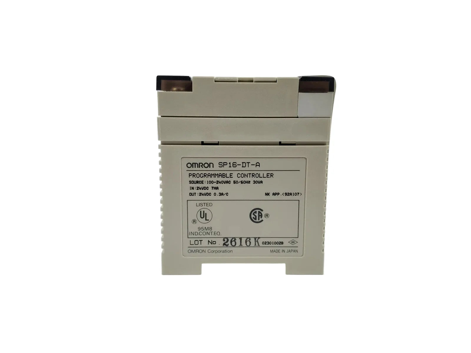 SP16-DT-A | Omron SYSMAC Mini CPU Module 100–240VAC