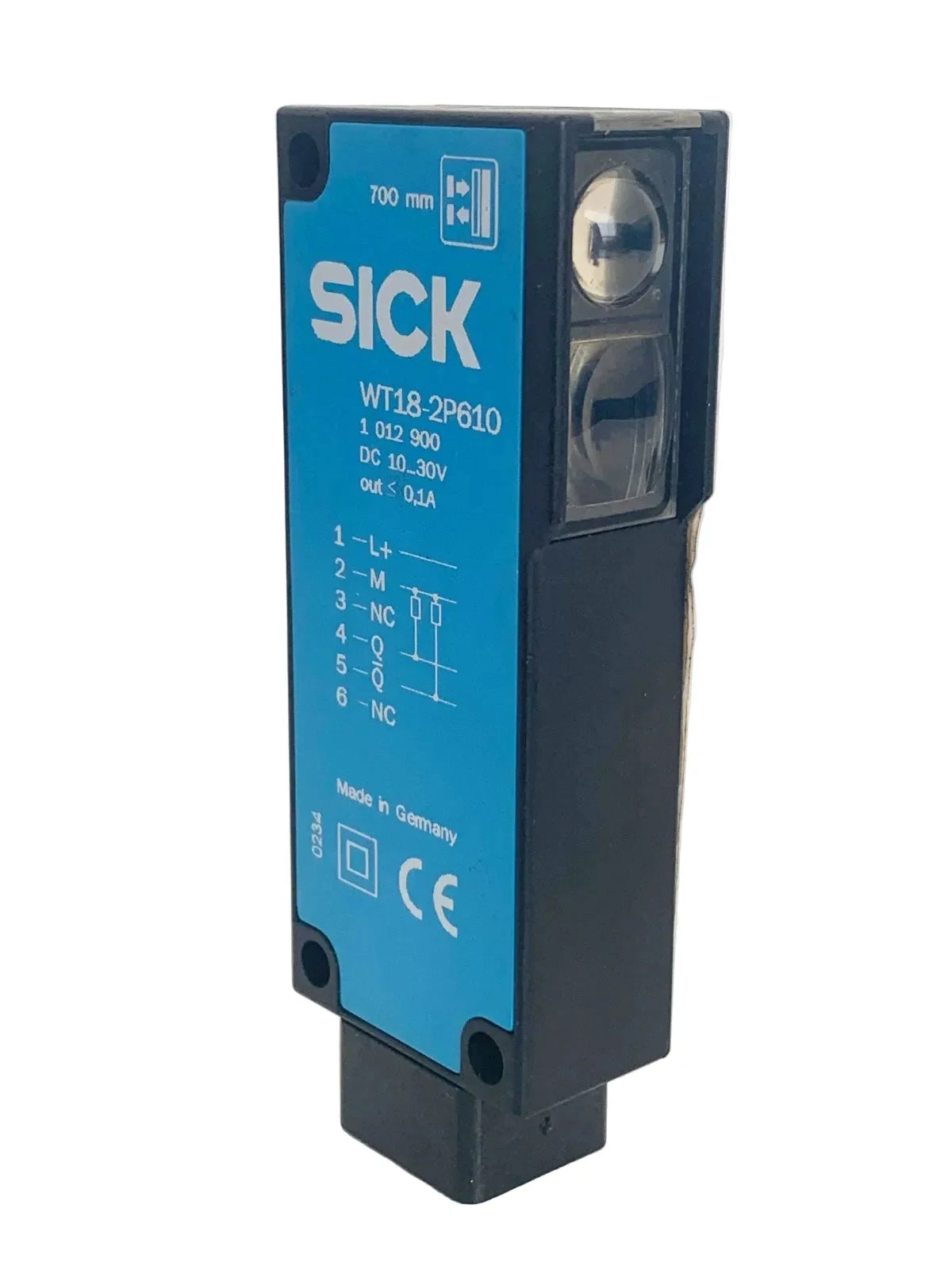 WT18-2P610 | SICK Photoelectric Proximity Sensor with Background Suppression
