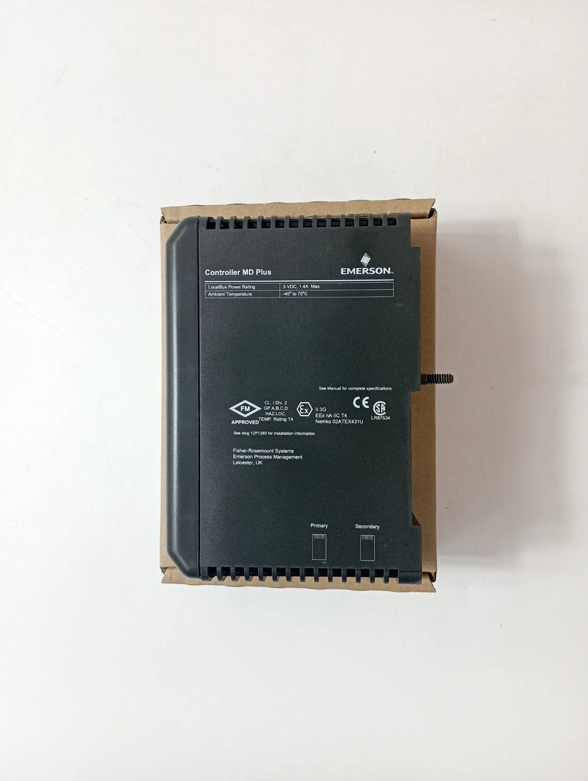Emerson DeltaV KJ2003X1-BB1 MD Plus Controller for Distributed Control Systems