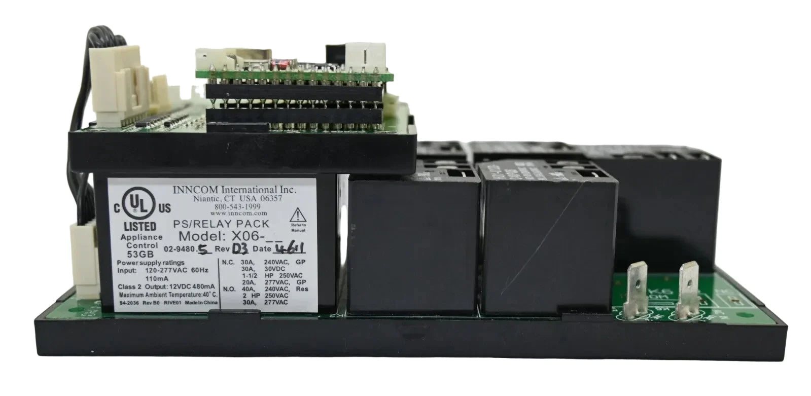 03-0480-X06-511 | Honeywell INNCOM X06 Universal Relay Pack 100–277VAC 30/15A