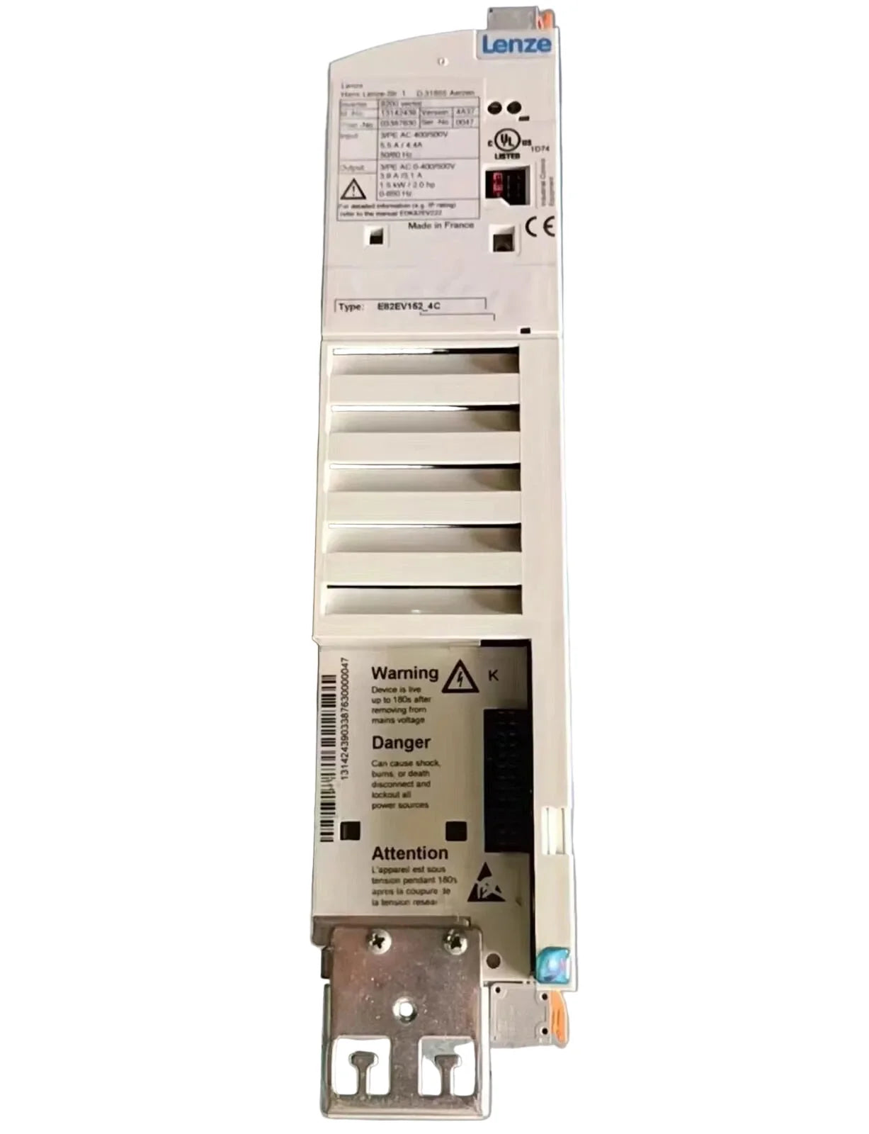 E82EV152-4C | Lenze 8200 Series Frequency Inverter 2.0 HP 400/500 VAC