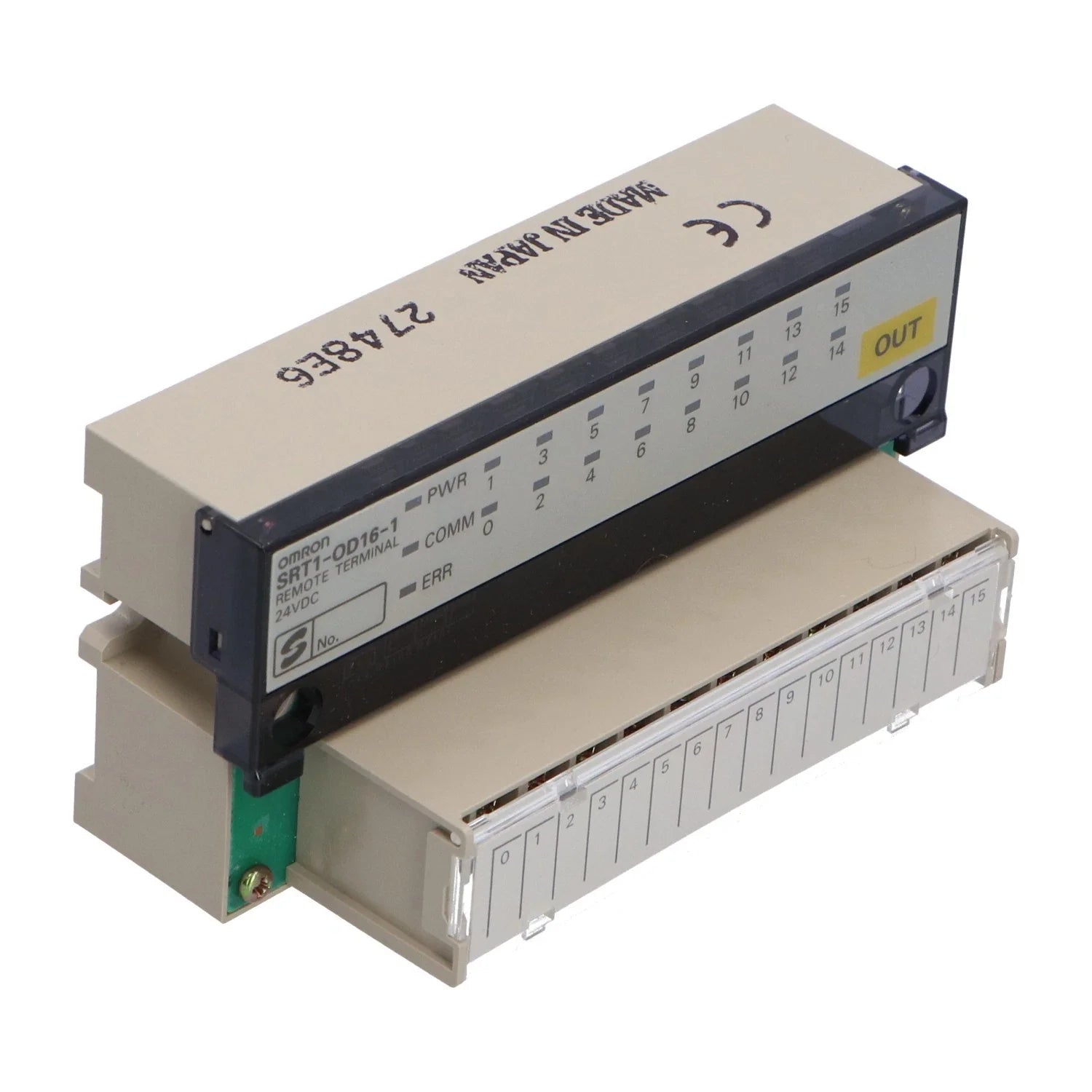 SRT1-OD16-1 | Omron 16-Point 24VDC Digital Output Module