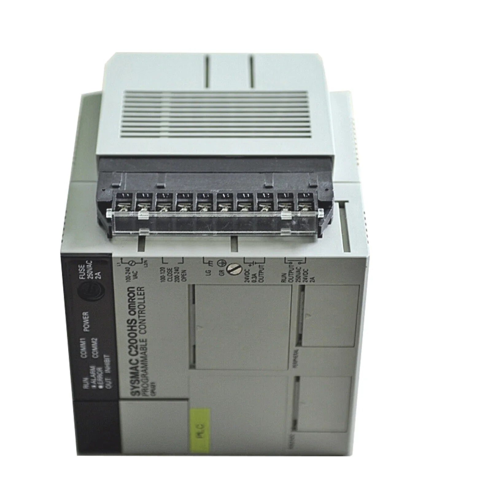 Omron C200HS-CPU21 SYSMAC PLC CPU Module with RS-232 and AC Power Supply