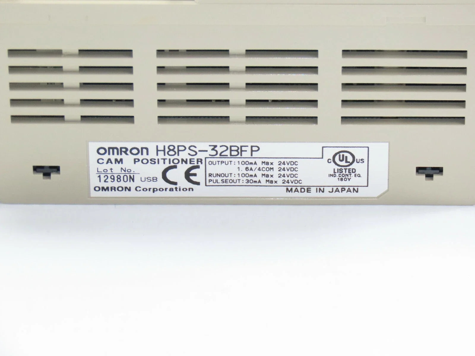 Omron H8PS-32BFP Rotary Cam Positioner for Automation