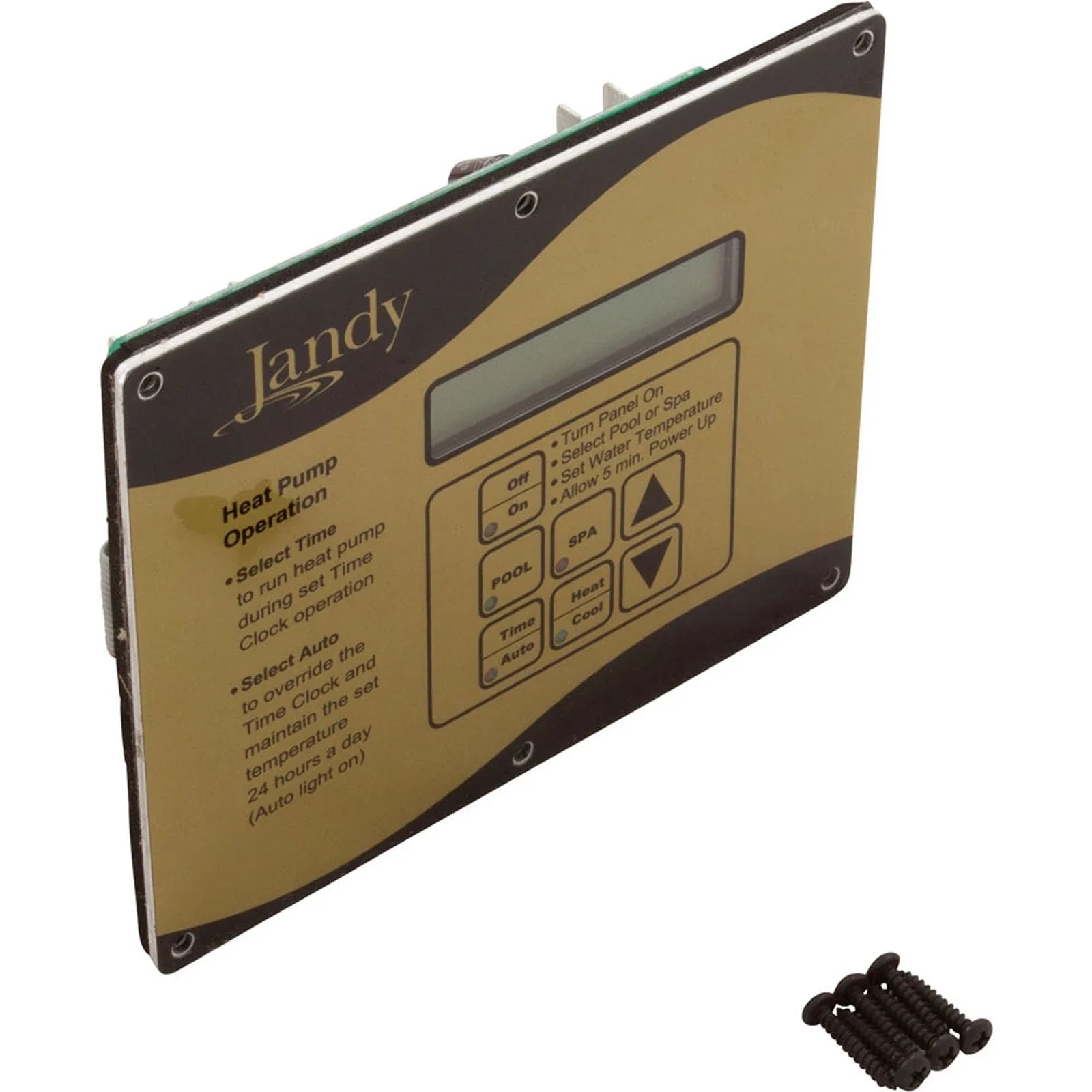 Zodiac R3001300 Pro Series 7-Button Pool & Spa Control Panel for Jandy Heat Pump Systems