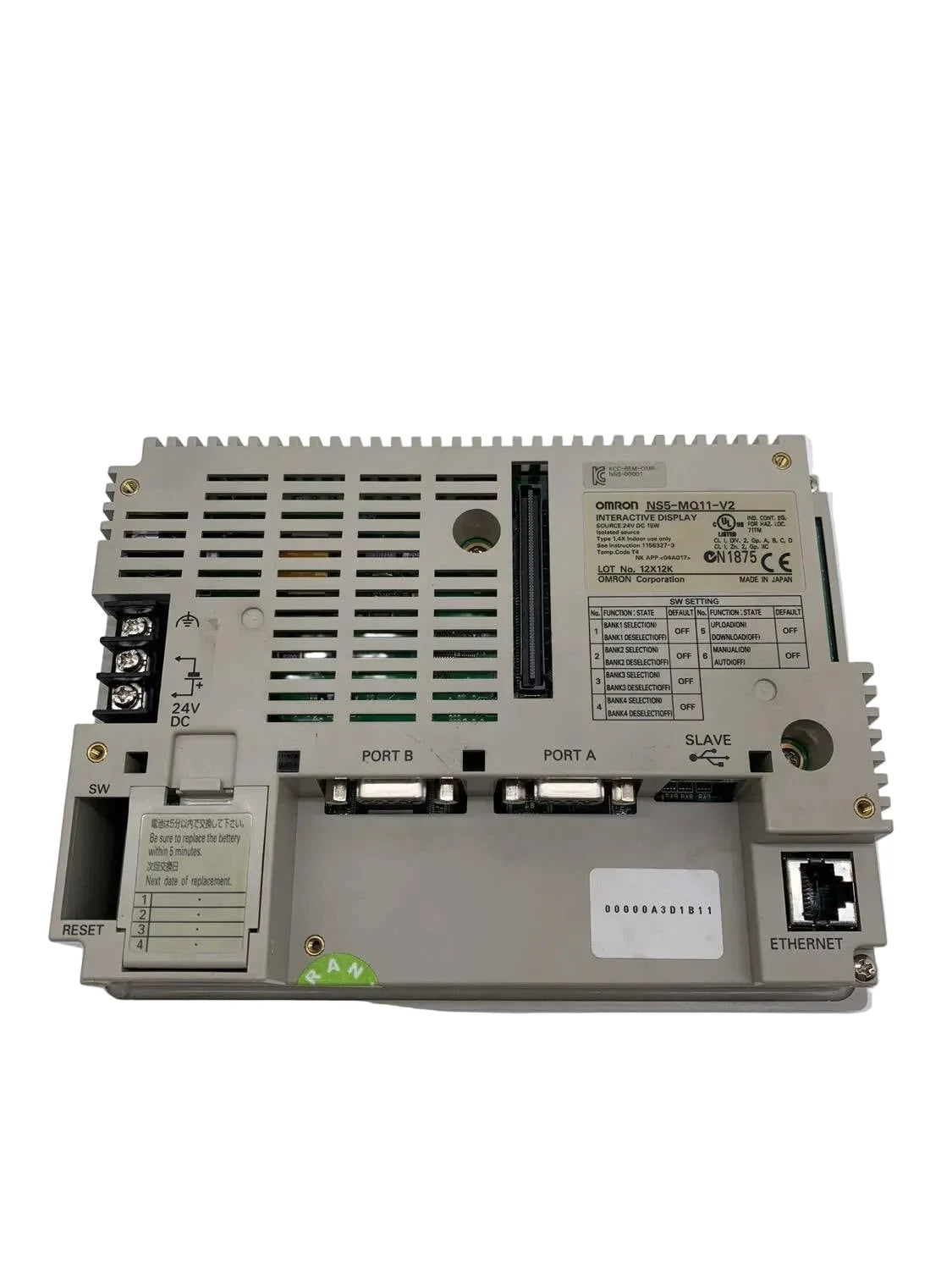Omron NS5-MQ11-V2 HMI Operator Interface for Machine Control