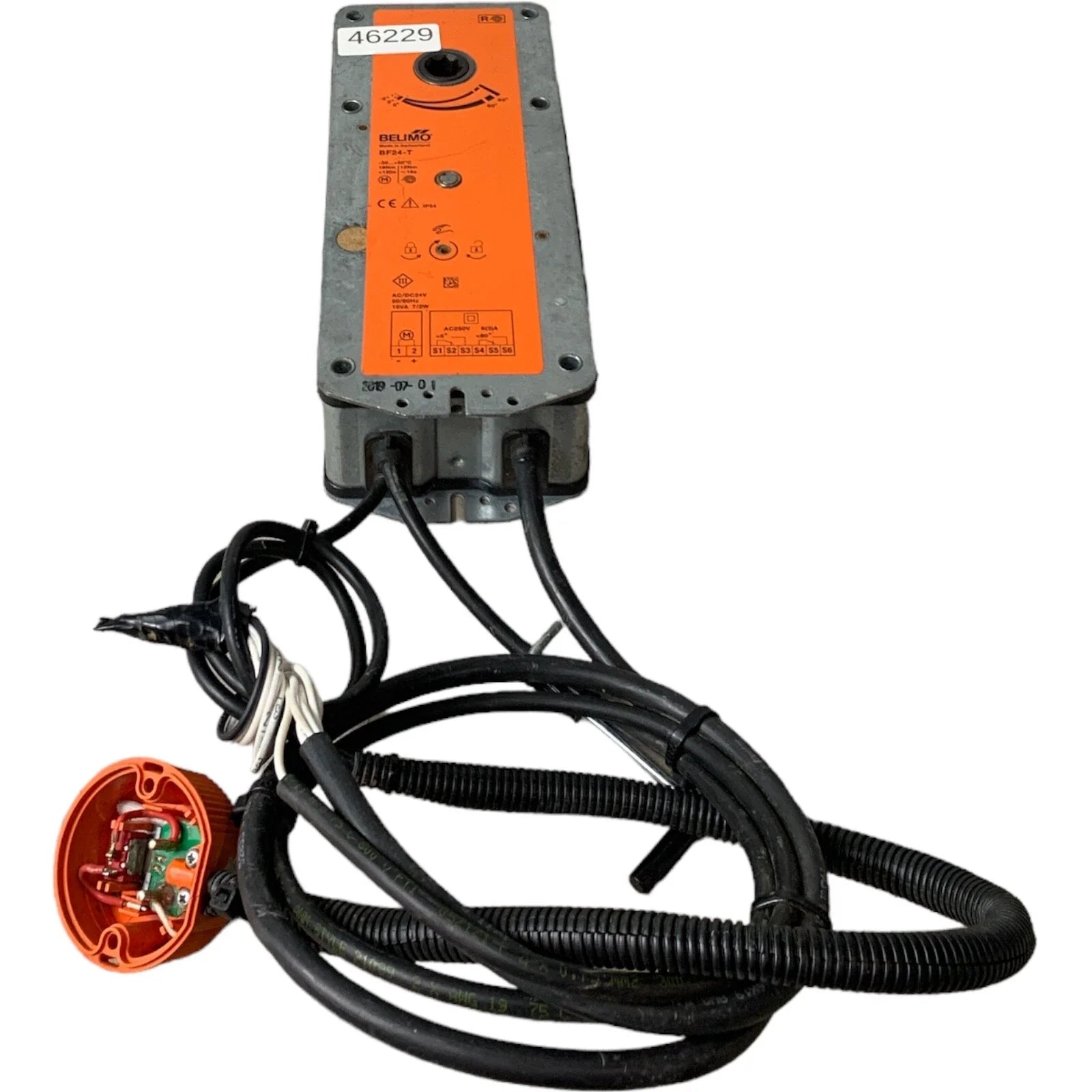 Belimo BF24-T 24V Spring-Return Fire & Smoke Damper Actuator with Dual Auxiliary Switches