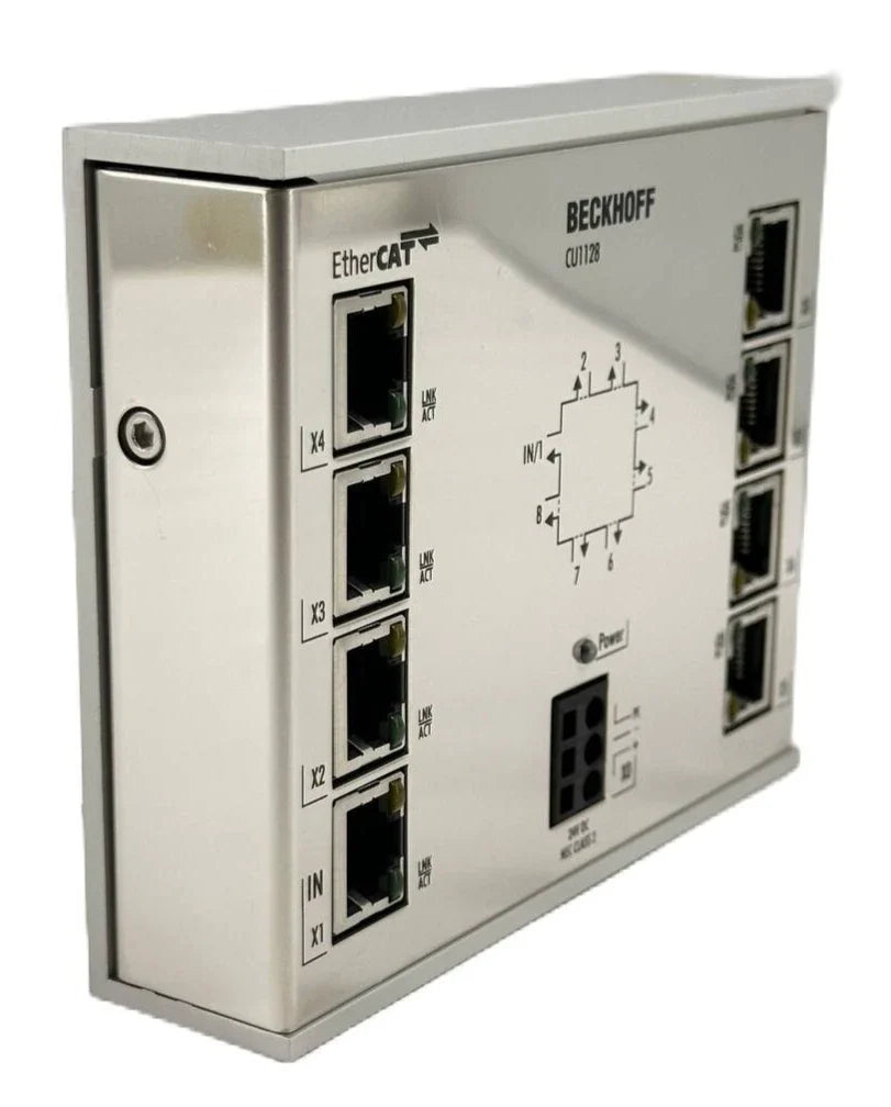 Beckhoff CU1128-1005 8-Port EtherCAT Junction Module