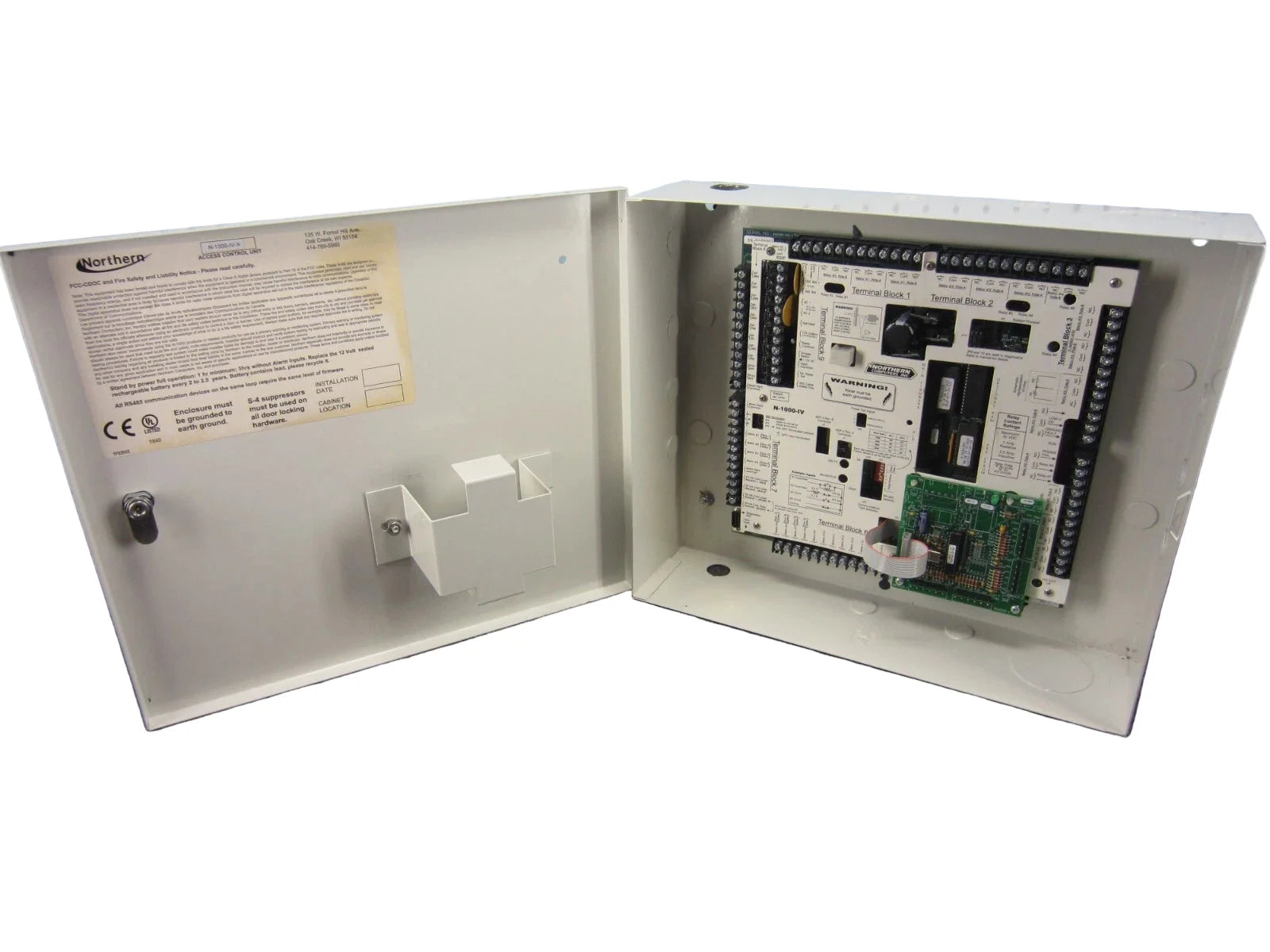 N-1000-IV-X | Honeywell Four-Reader Access Controller with Expanded Memory and Relay Outputs