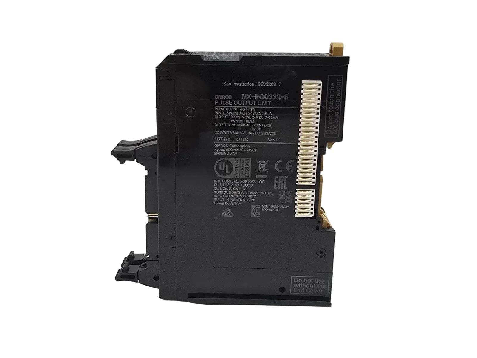 Omron NX-PG0332-5 Pulse Output Unit for Motion Control