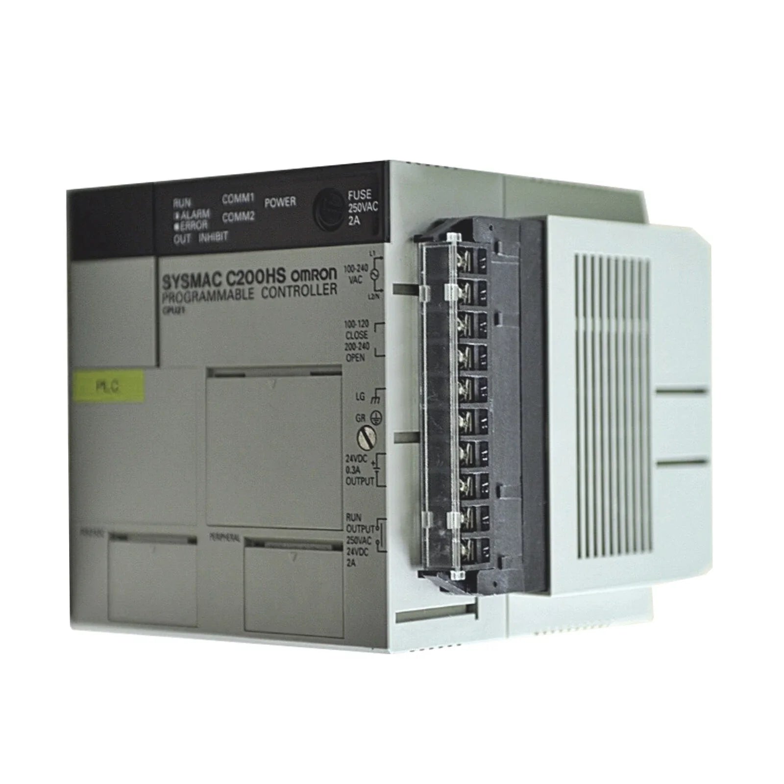 Omron C200HS-CPU21 SYSMAC PLC CPU Module with RS-232 and AC Power Supply