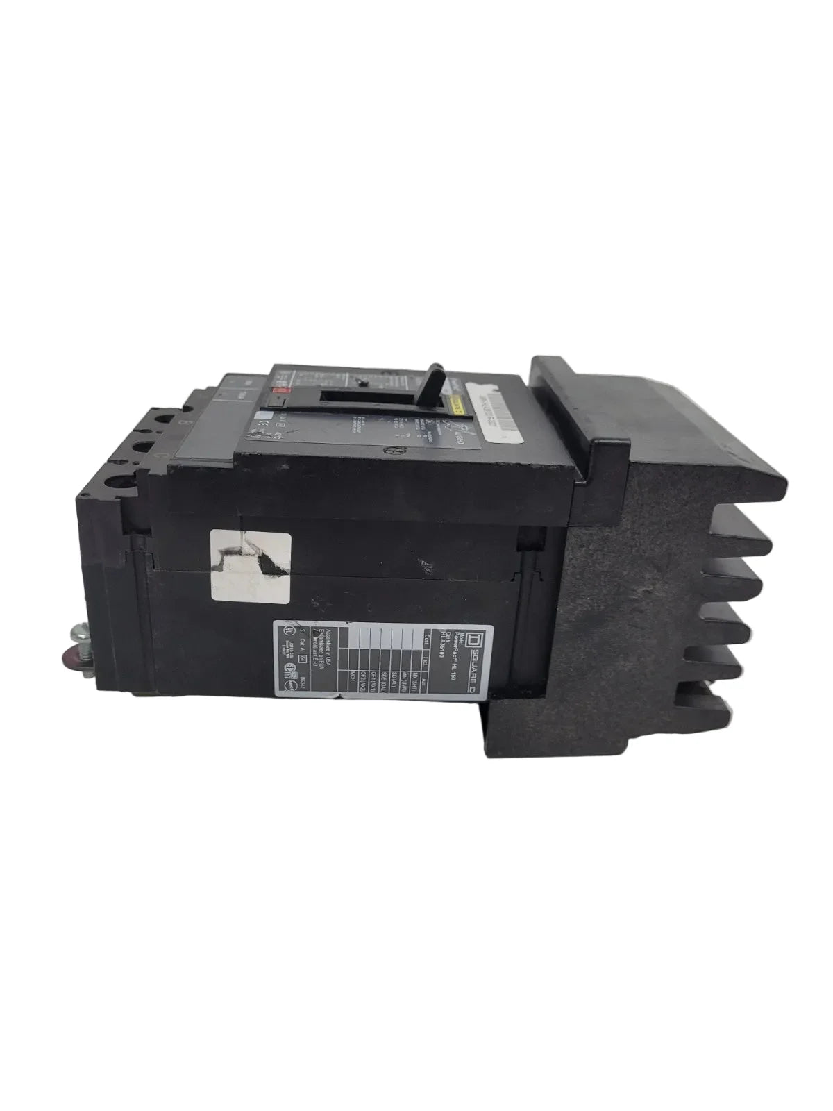 HLA36100 | Square D by Schneider Electric 3-Pole 100A Molded Case Circuit Breaker