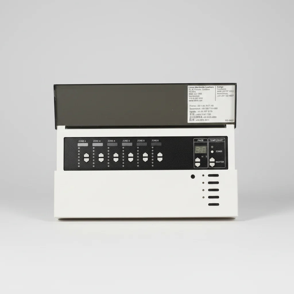 Lutron GRX-3506-T-WH Grafik Eye 3000 6-Zone Preset Dimming Control 2000W 120VAC White