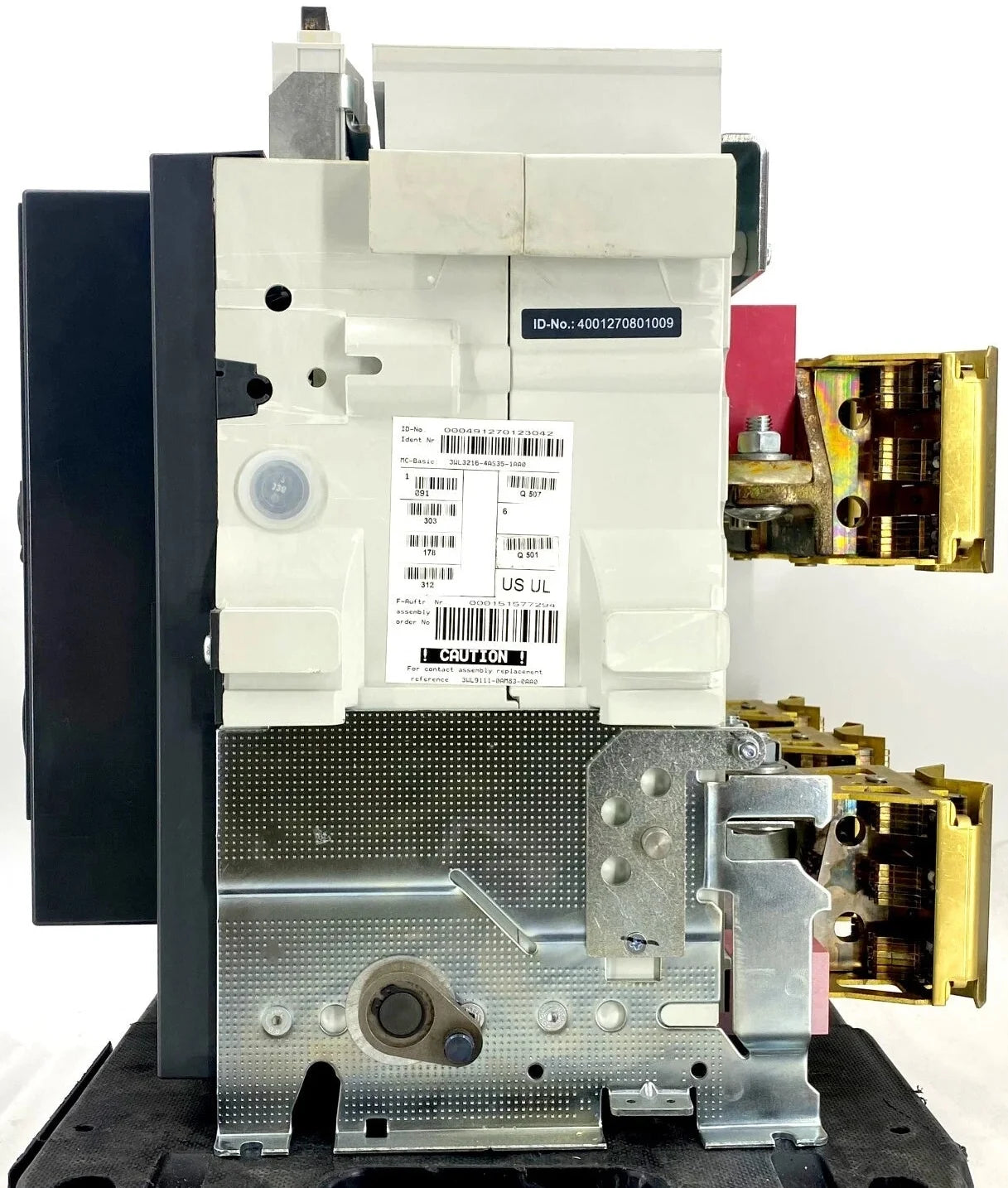 Siemens WLL2A316 1600A 3-Pole Insulated Case Circuit Breaker 100kA 600V Draw-Out