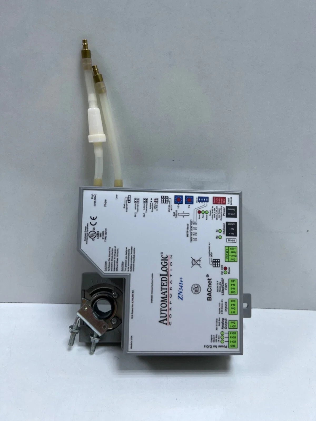 Automated Logic ZN341V+ BACnet Variable Air Volume Zone Controller with Integrated Actuator
