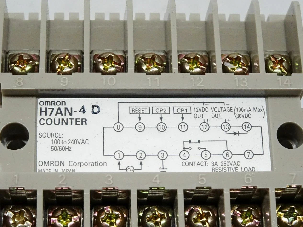 Omron H7AN-4D Digital Counter for Industrial Automation Systems