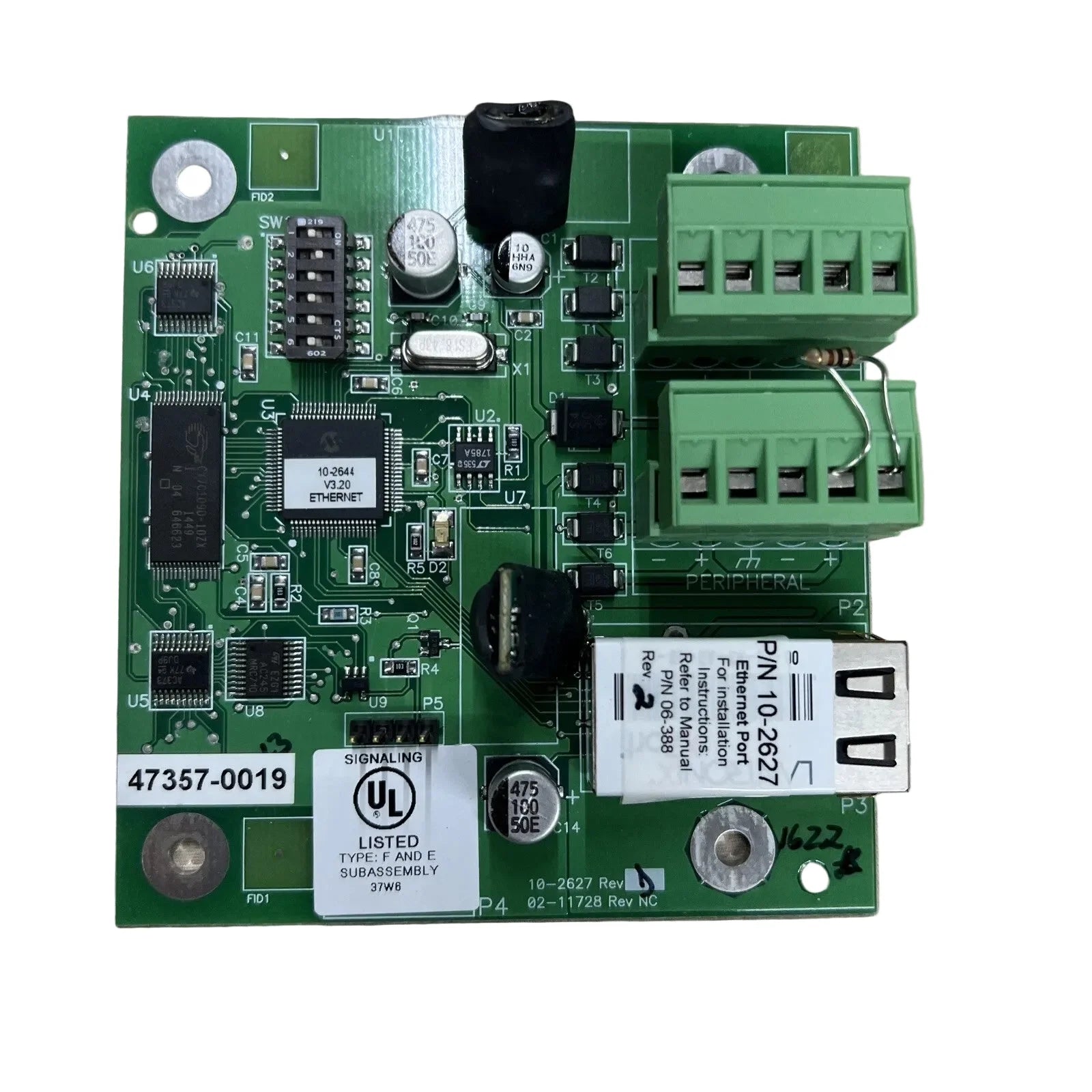 Fike 10-2627 Rev C Ethernet Communication Module Without Enclosure