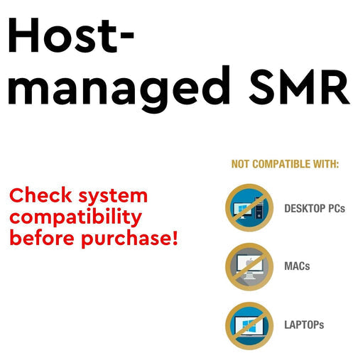 Seagate Exos X18z Host Managed SMR ST18000NM000G 18TB 7.2K RPM SATA 6Gb/s 512e 3.5in Hard Drive