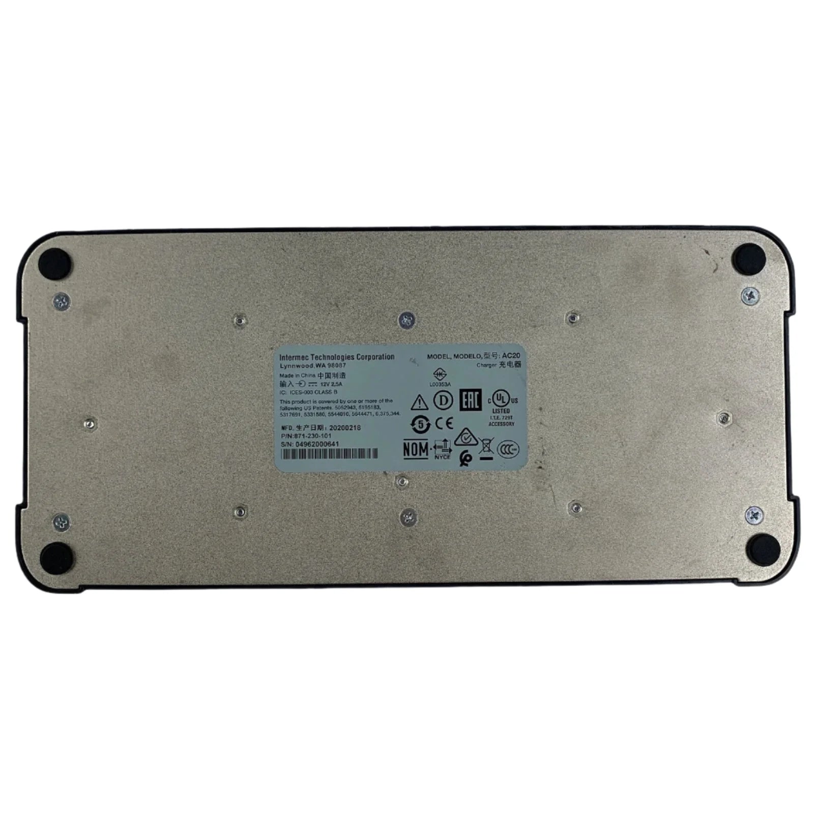 871-230-101 | Honeywell Quad Charger For CK3
