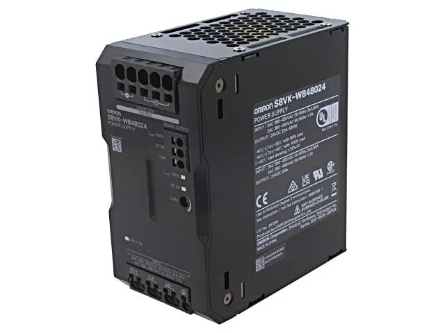 Omron S8VK-WB48024 Power Supply 24VDC 480W 3 Phase DIN Rail 20A