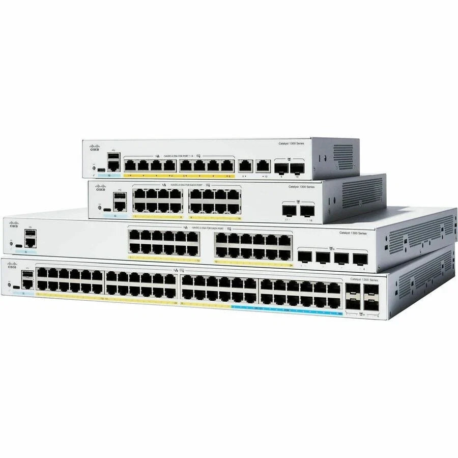 Cisco C1300-24XS 24-Port 10G SFP+ Managed Network Switch