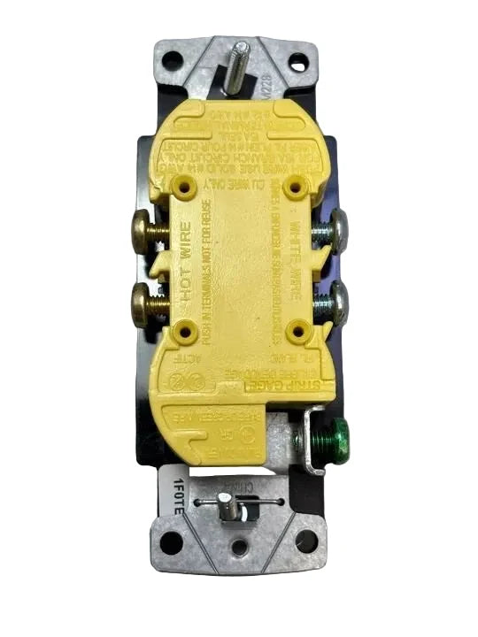 SCR-15-MN | Lutron 15A 125V Duplex Receptacle, Satin Midnight, Isolated Ground