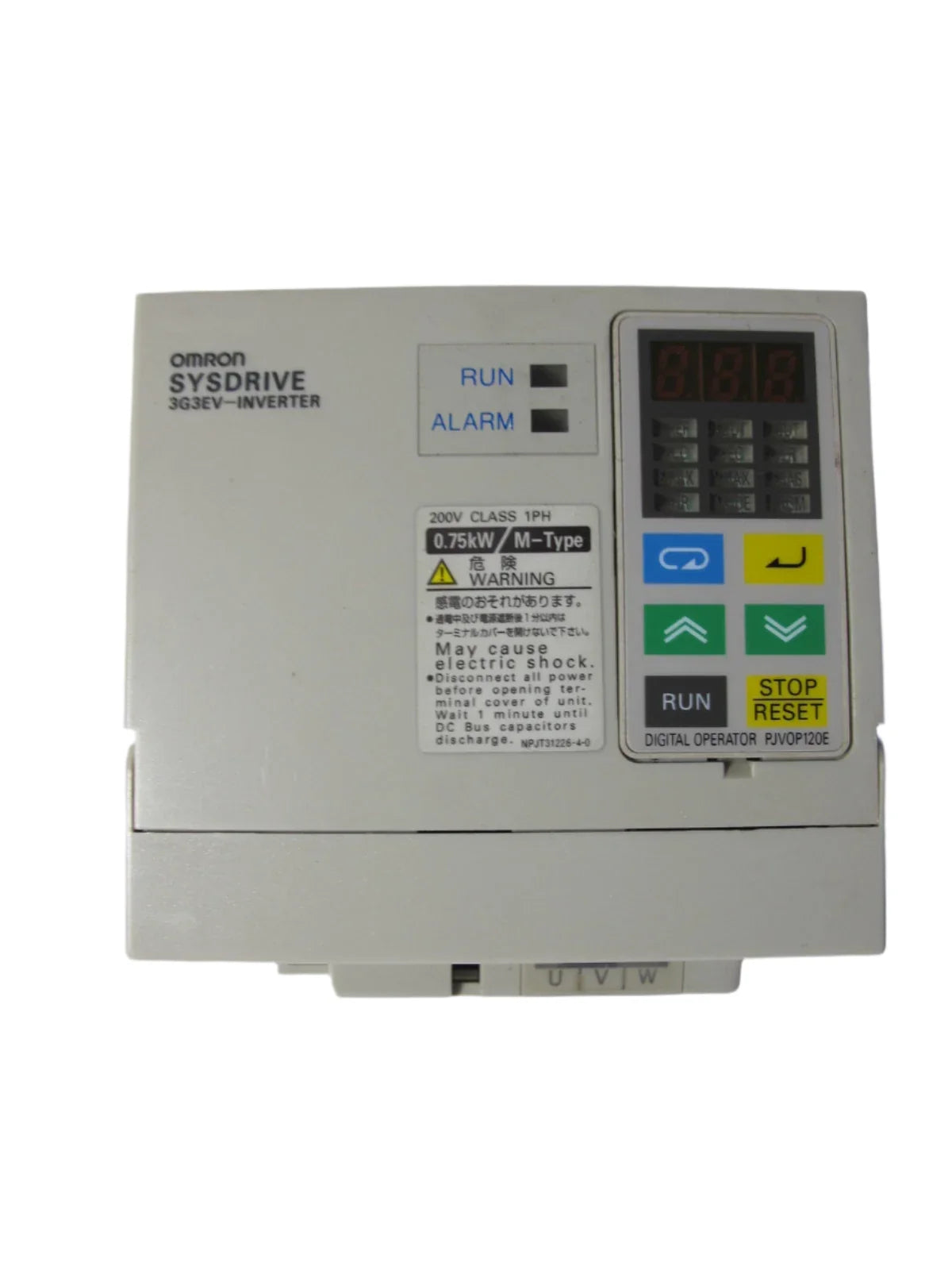 Omron 3G3EV-AB007M-CE AC Drive 0.75kW 200-240V Compact VFD Motor Controller