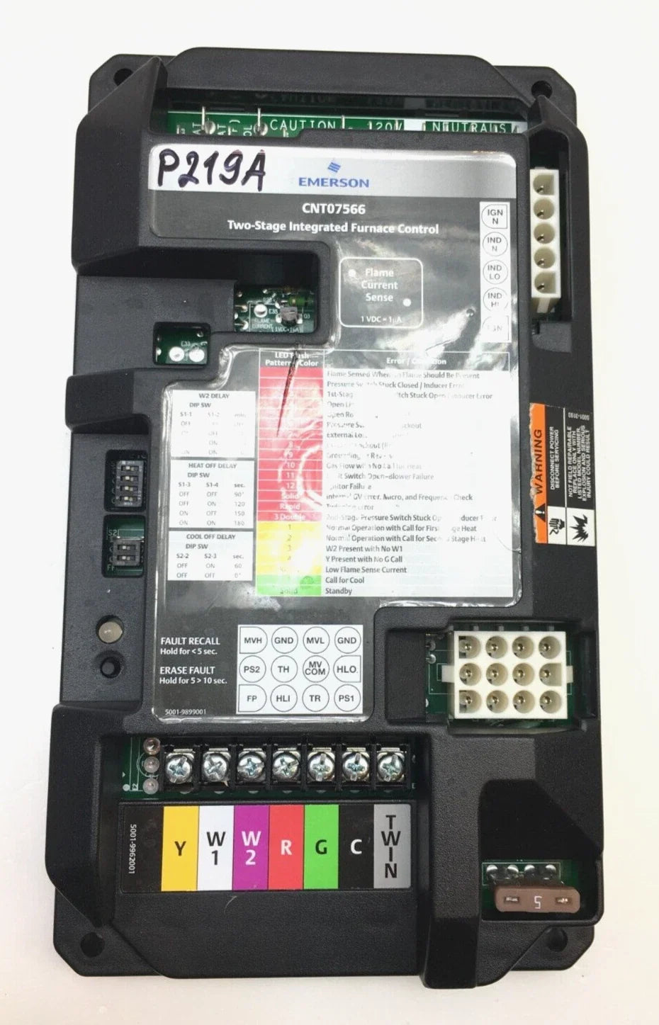 Trane CNT07566 24V 2-Stage HSI Furnace Ignition Control Module
