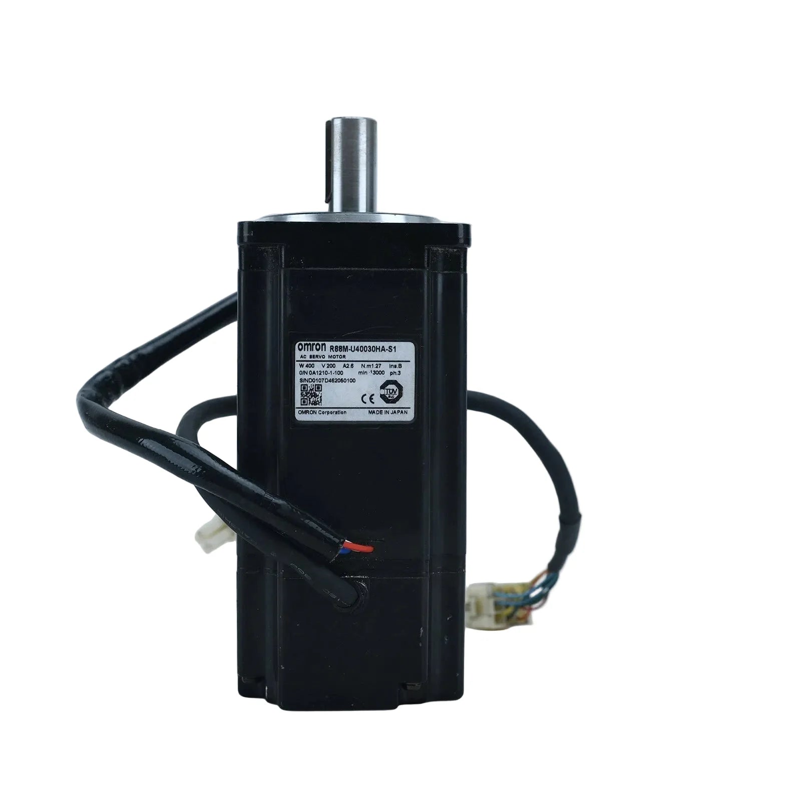 R88M-U40030HA-S1 | Omron 400W 3000RPM AC Servo Motor with Incremental Encoder