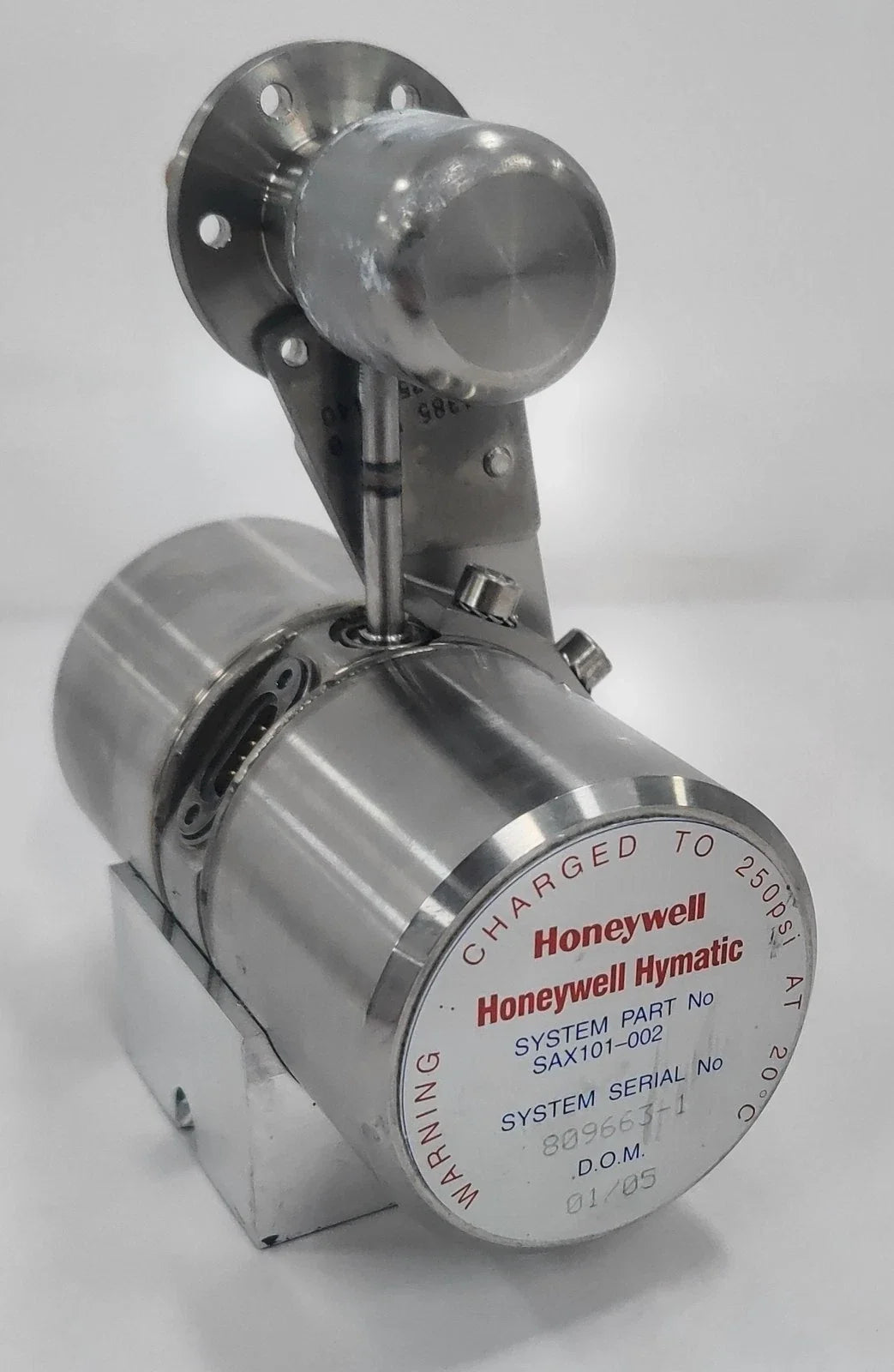 Honeywell SAX101-002 Hymatic Stirling Cycle Cryocooler RS232 Detector Cooler